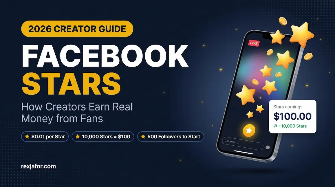 Facebook Stars: How Creators Earn ($0.01 Per Star) 2026